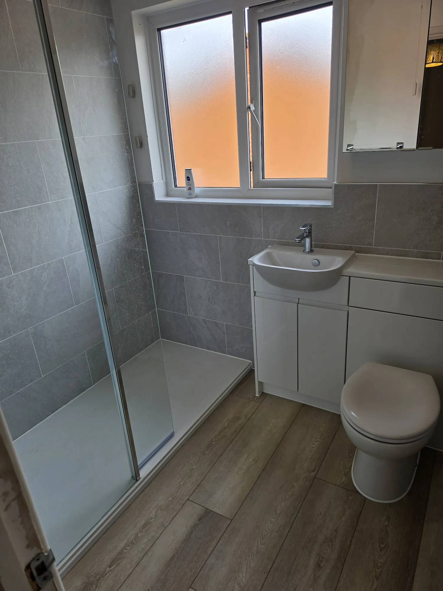 Completed bathroom installation in Southampton